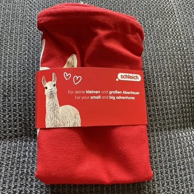 Neu! Schleich Turnbeutel Rot mit Kordelzug Original Verpackt - Bild 1 von 3