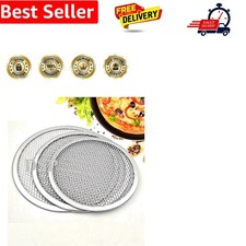 5" to 24" Aluminium Mesh Pizza Screen Baking Tray Net Wire Heavy Duty UK Sell...
