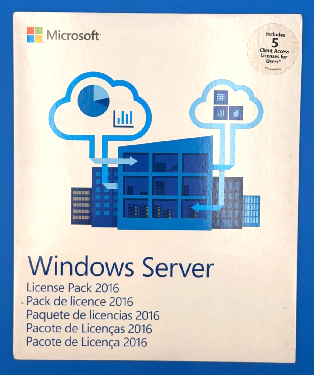 Microsoft Windows Server 2016 5 CAL R18-04936 🔥 BRAND NEW! FACTORY ...