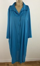 Vintage Vanity Fair Women's M Nylon Silky Robe Button Front