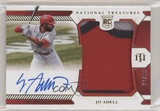 2021 National Treasures Rookie Material Signatures Gold 22/49 Jo Adell Auto nd3
