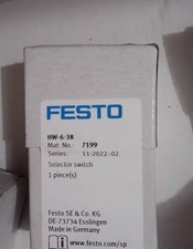 1PC New Festo HW-6-38 7199  Selector Switch Brand #TO