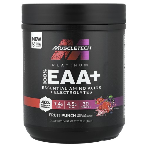 Platinum 100% EAA+, Fruit Punch, 13.86 oz (393 g)