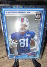 2025 Panini Donruss Optic - Rated Rookie Kaden Prather #291 Stars Prizm (RC)