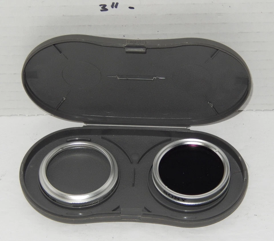 Vintage SONY PL Filter Kit VF-37PK S 37mm filters PL & protector Rare HTF - Image 3 of 4