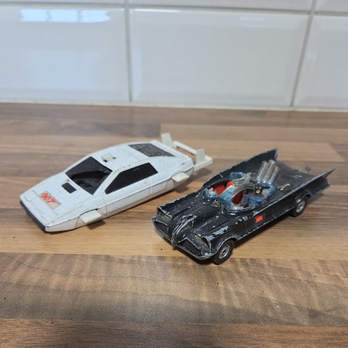 Toy cars joblot Corgi used . 007 & Batman