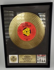 Rare Promotional Collectors, THE SIMPSONS &ldquo;Baby On Board&rdquo; Gold Foil Record 1993