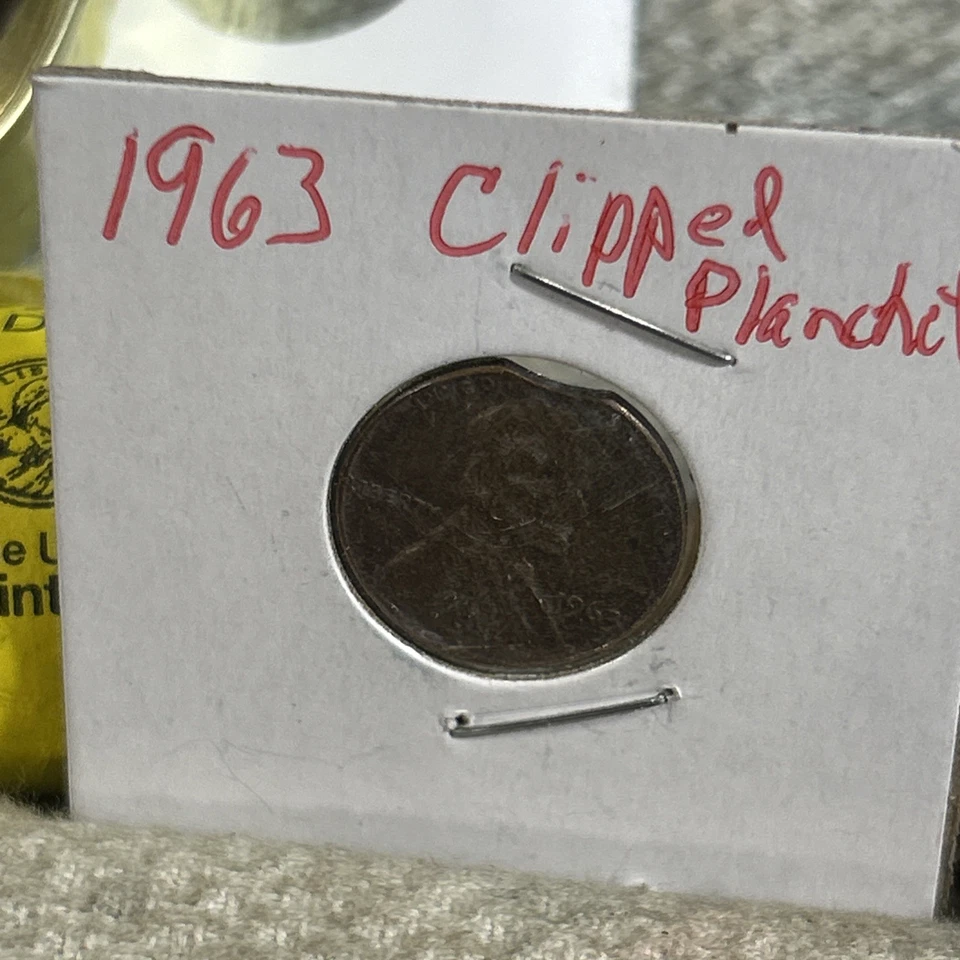 1963 Lincoln Memorial Penny Clipped Planett Beautiful Condition - Image 3 of 3