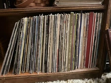 LOT of 115 Vintage Vinyl Records Record Music 1960s 1970s 1980s
