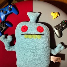 Ugly Dolls Plush 2010 Uglybot 8" With Red Eyes