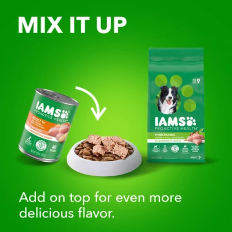 IAMS Adult Classic Ground Rice, Chicken and Lamb Flavor Wet Dog Food