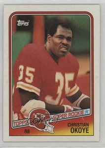 1988 Topps Christian Okoye #363 Rookie RC