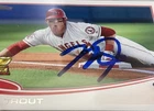 2013 Topps Set Mike Trout Sliding All Star Rookie Cup #27  IP Auto Card