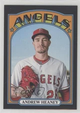 2021 Topps Heritage High Number Black Border /50 Andrew Heaney #681