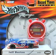 Hot Wheels Racing, Record Time Racing, Nascar Jeff Burton #99, 2002 - #54697