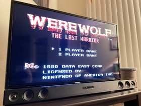 Werewolf The Last Warrior - Data East - (Nintendo NES 1990) - Tested