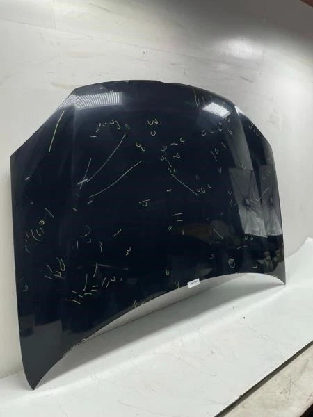 2008 VOLKSWAGEN RABBIT FRONT HOOD BONNET BLACK OEM+ - Image 2 of 4