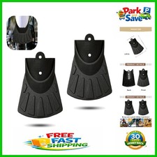 Quick Install 2 Stück Fahrrad Schutzblech Set - Schwarz Fishtail Schutzblech für alle Fahrräder
