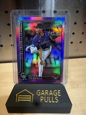 2025 Topps Series 2 Angel Chivilli Rookie RC purple color match /250 Rockies 