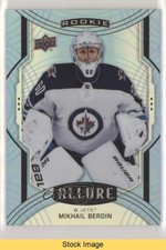 2020-21 Upper Deck Allure Rookie SP Double Rainbow Mikhail Berdin #128 READ 6f8