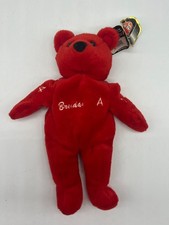 Salvino s Bammers Bear Brendan Shanahan Red Wing 14 9" Bean Bag