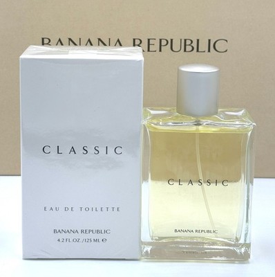 Banana Republic Classic Eau De Toilette Unisex Big Box Sealed Old Formula 4.2 oz