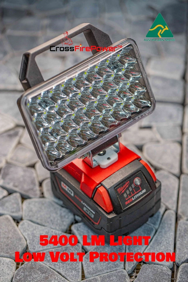 For Milwaukee work light Spot Focus Light Work Camping Light for M18 5400LM LED - Image 4 of 4