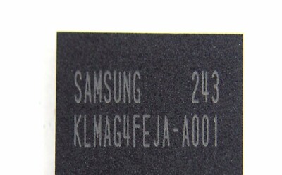 Samsung KLMAG4FEJA-A001 (A002) 16Gbit eMMC Flash IC Memory Chip