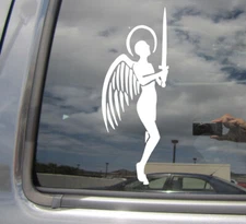 Archangel Angel - Michael Lucifer Raphael Gabriel Car Vinyl Decal Sticker 08042