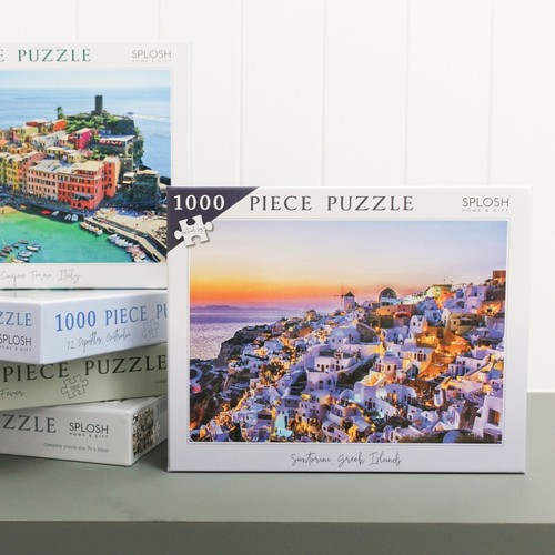 Splosh Jigsaw Puzzle 1000 pcs. Santorini - Bild 4 von 5