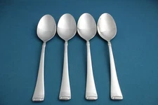 4 Oval Soup Spoons Zwilling J. A. Henckels ANGELICO 18/10 Stainless NEW 7 1/4"