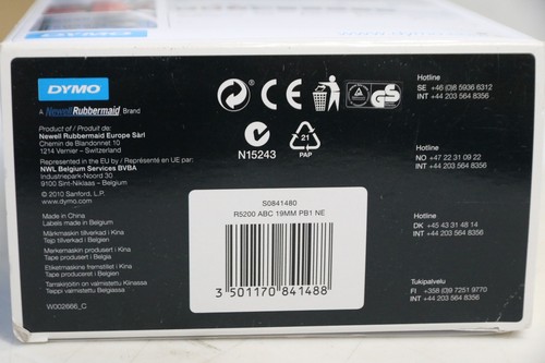 NEUF : DYMO Etiqueteuse industrielle RHINO 5200 , clavier ABC - Ref.: 80916914 - Bild 3 von 14