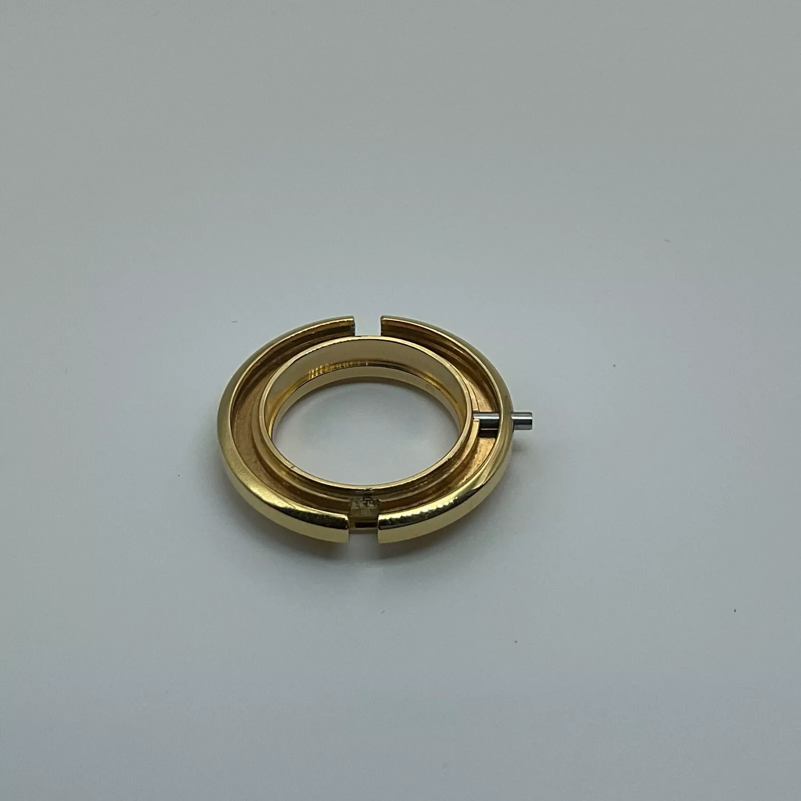 BOITIER DE MONTRE NEUF GUCCI 1100L PLAQUÉ OR JAUNE