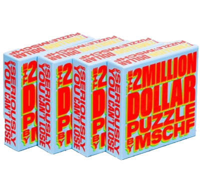 2 Million Dollar Sealed Brain Teaser Complicated 500 Piece Jigsaw Puzzle New!