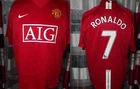 2007-09 Manchester United  Ronaldo #7 Home Nike L) Shirt Jersey Trikot Camiseta,