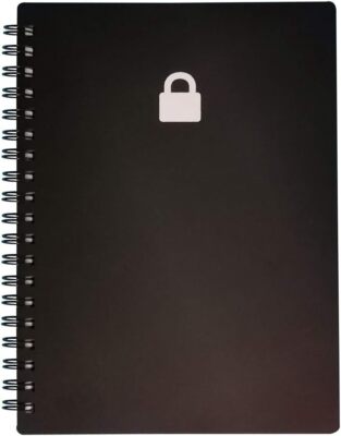 Password Book Large Print Keeper Website Log Notebook Journal Logbook Organizer