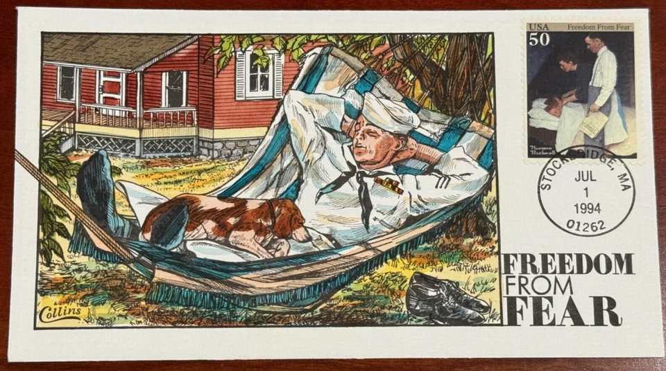 #2620-23 First Voyage of Columbus, Collins Hand-painted First Day Cover set of 4 - Image 2 of 4