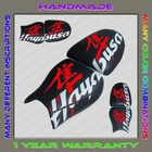 Custom (Black+Red+White) Seat Cover Suzuki GSX1300R Hayabusa 1999-2007 (1 Gen)