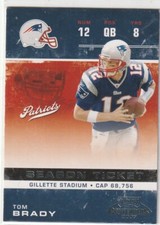 2007 Playoff Contenders #59 Tom Brady Patriots VERY NICE FAST SHIP