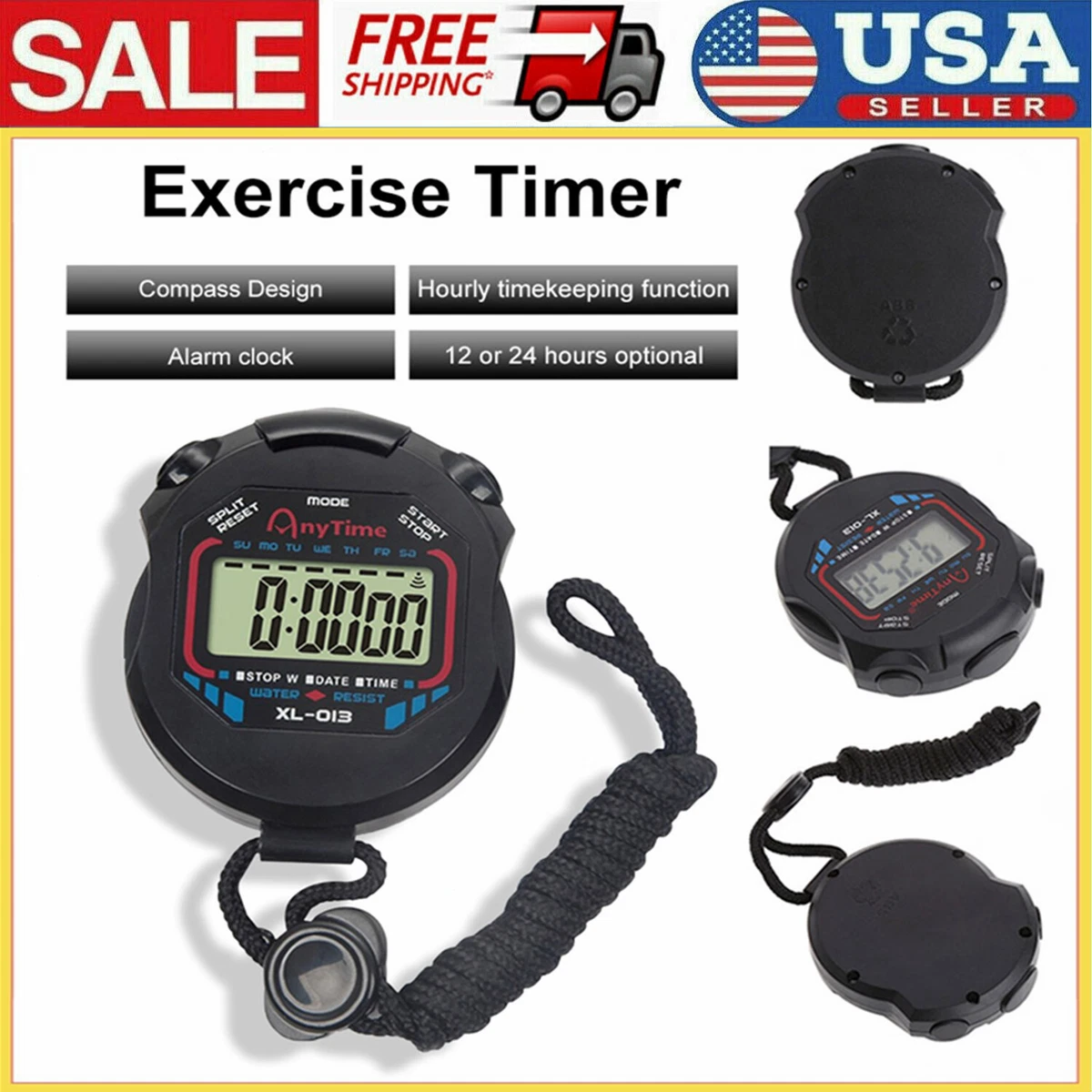 Champion sports stopwatch alarm 2025