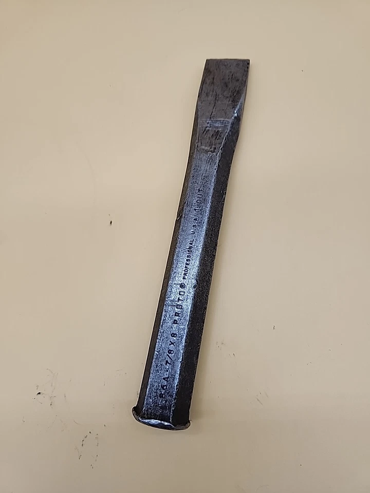 Proto Cold Chisel 86A. 7/8×8" Inch Cut Shank 1/2" - Image 2 of 4
