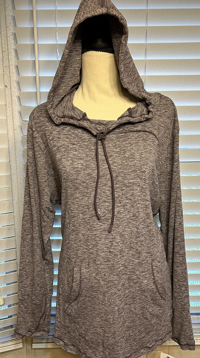 RBX NWT 2XL Hoodie Activewear Athletic Wear Pullover pockets Women's PURPLE