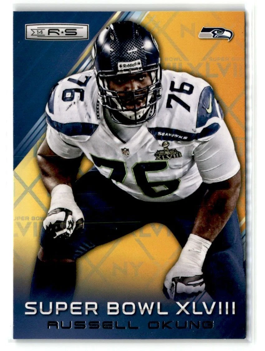 Russell Okung trading card