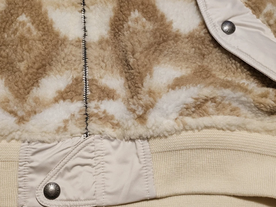 Chaqueta reversible polar suroeste beige para mujer Polo Ralph Lauren talla L nueva con etiquetas Foto 2 de 4