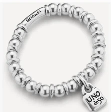 UNO de 50 Bracelet • BOHEMIAN • Silver