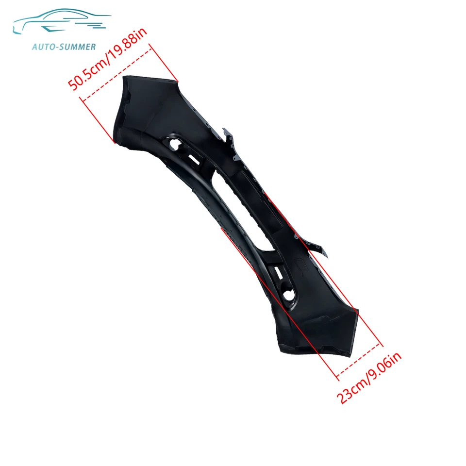 20984570 Front Bumper Cover With Fog Light Hole For Buick Verano 12-2017 Primed Foto 2 de 4