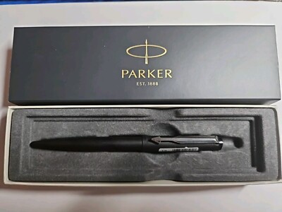 Parker Vector. Kugelschreiber,  Mattschwarz,  In Geschenkbox, Neu