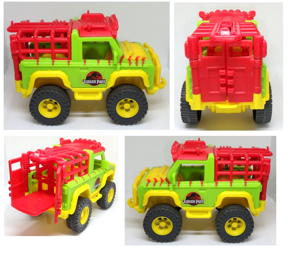 LOTE de 11 figuras de acción IMAGINEXT Jurassic World Jeep Cage Gyrosphere 10 dinosaurios Foto 3 de 4