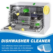 Dishwasher Cleaner-36Pack,Pods for Dish Washer Machine Natural Limescale Remover