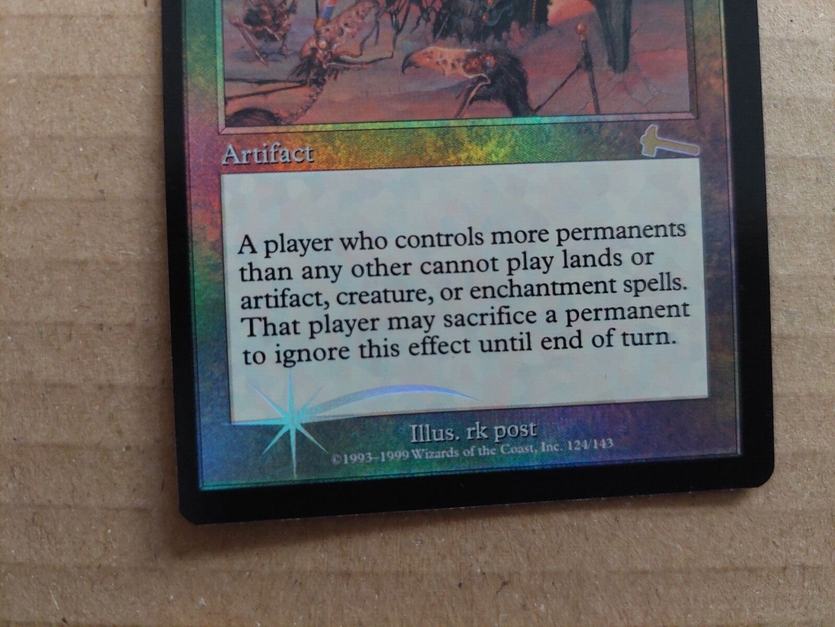 Damping Engine, Urza's Legacy, Foil MISPRINT MISCUT, MTG | eBay Damping Engine, Urza's Legacy, Foil MISPRINT MISCUT, MTG | eBay